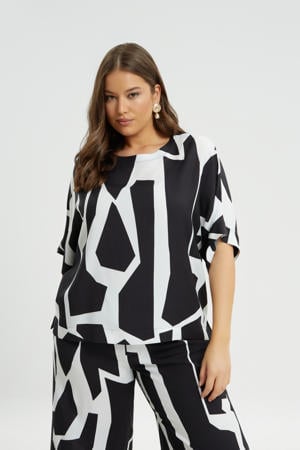 blousetop zwart