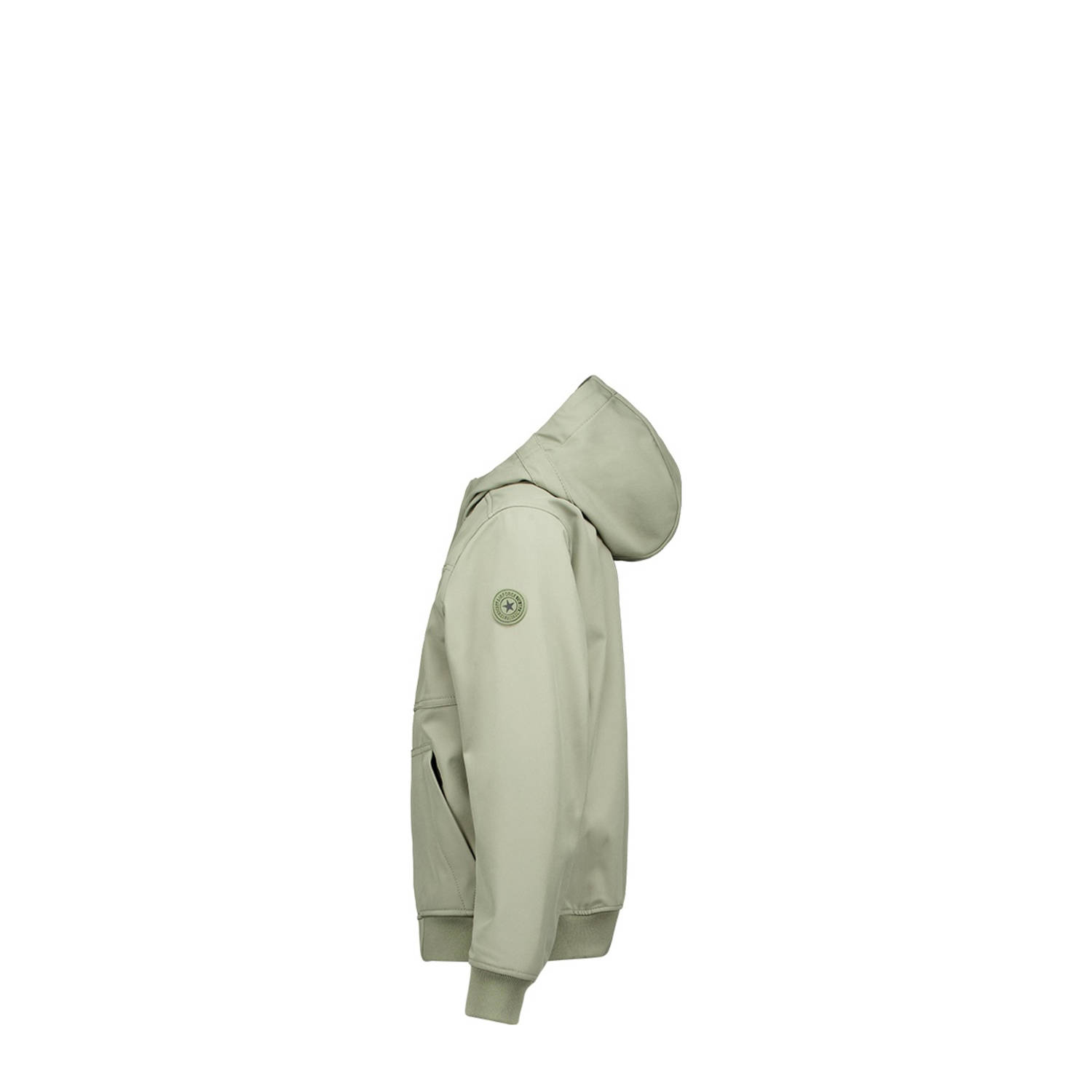 Airforce softshell jas mintgroen