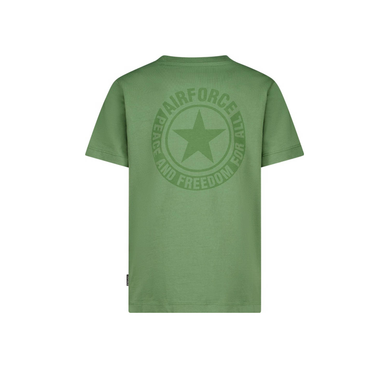 Airforce T-shirt groen