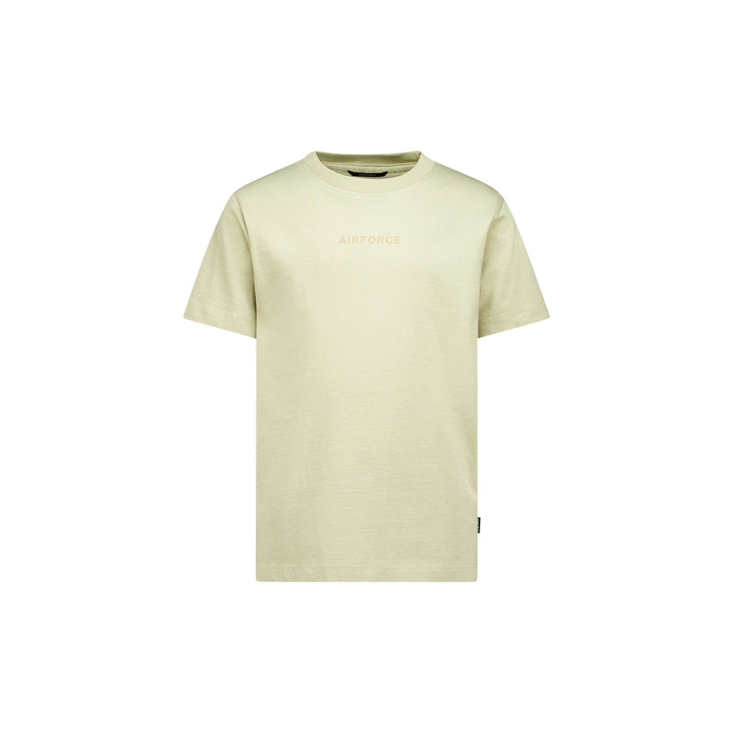 Airforce T-shirt geel