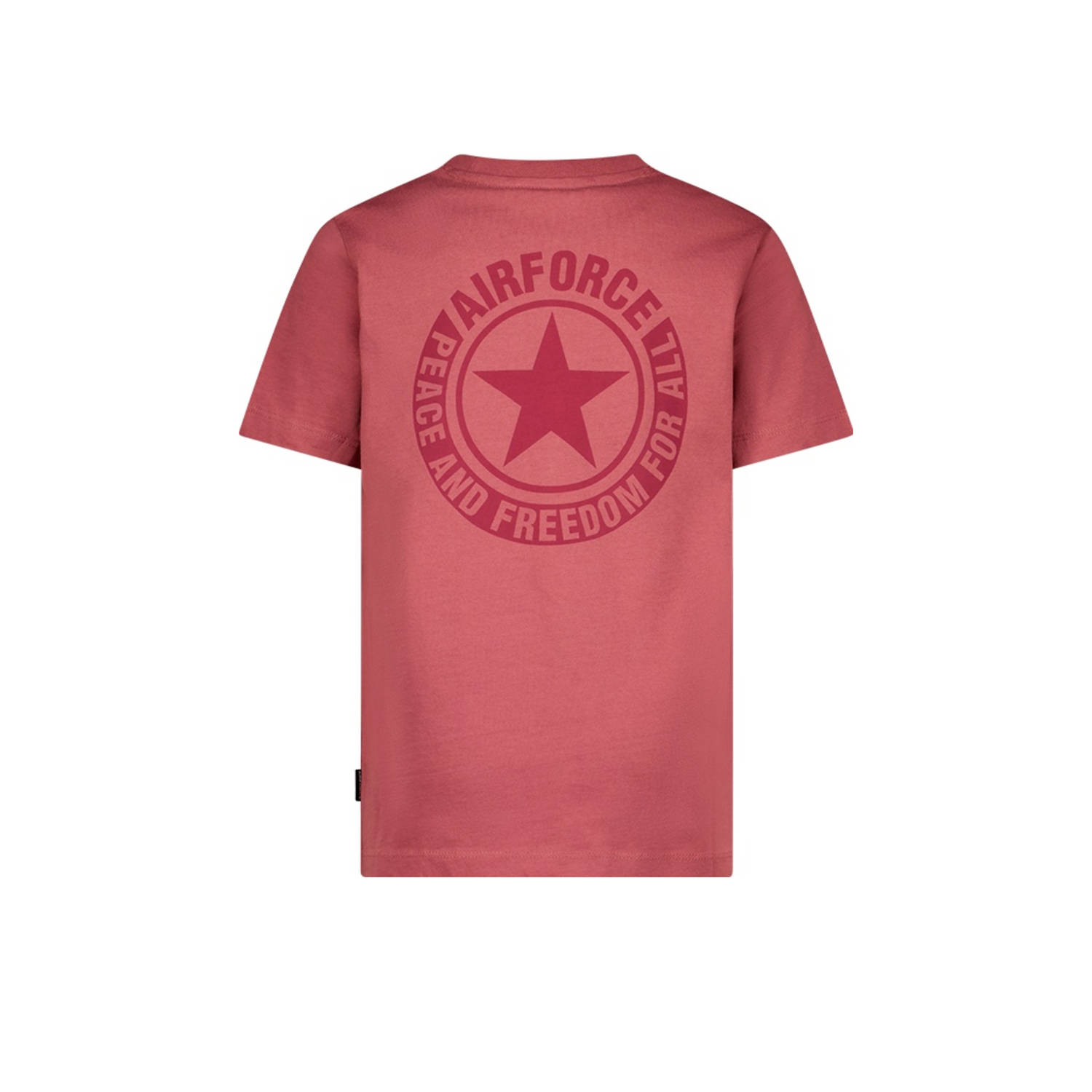 Airforce T-shirt rood