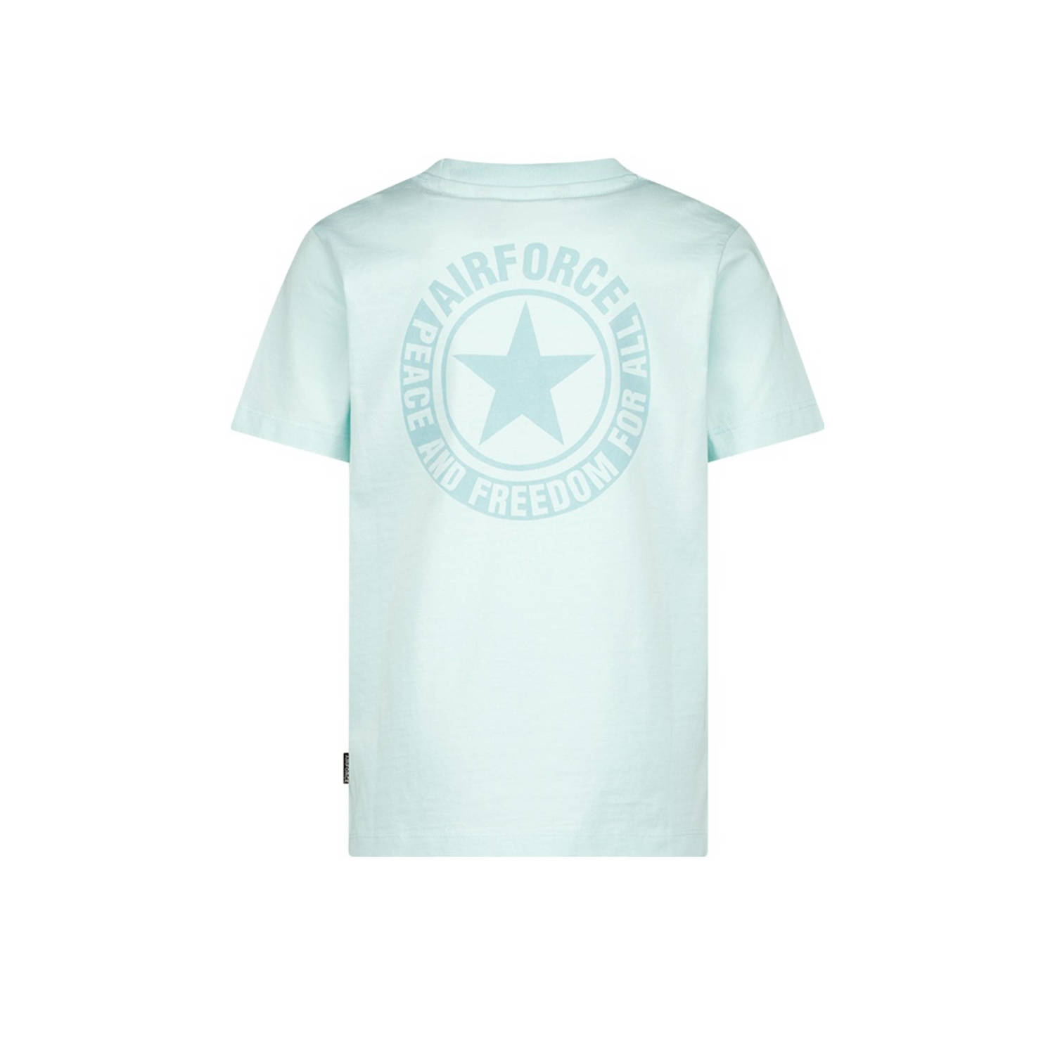 Airforce T-shirt lichtblauw