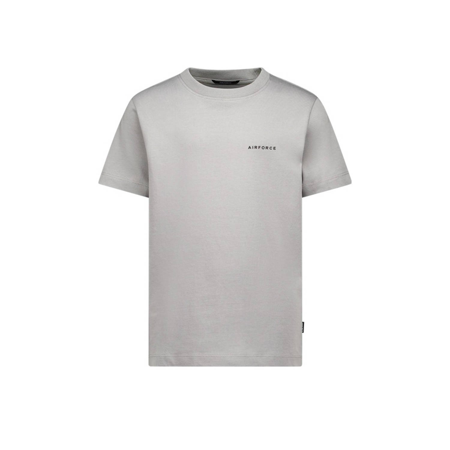 Airforce T-shirt lichtgrijs
