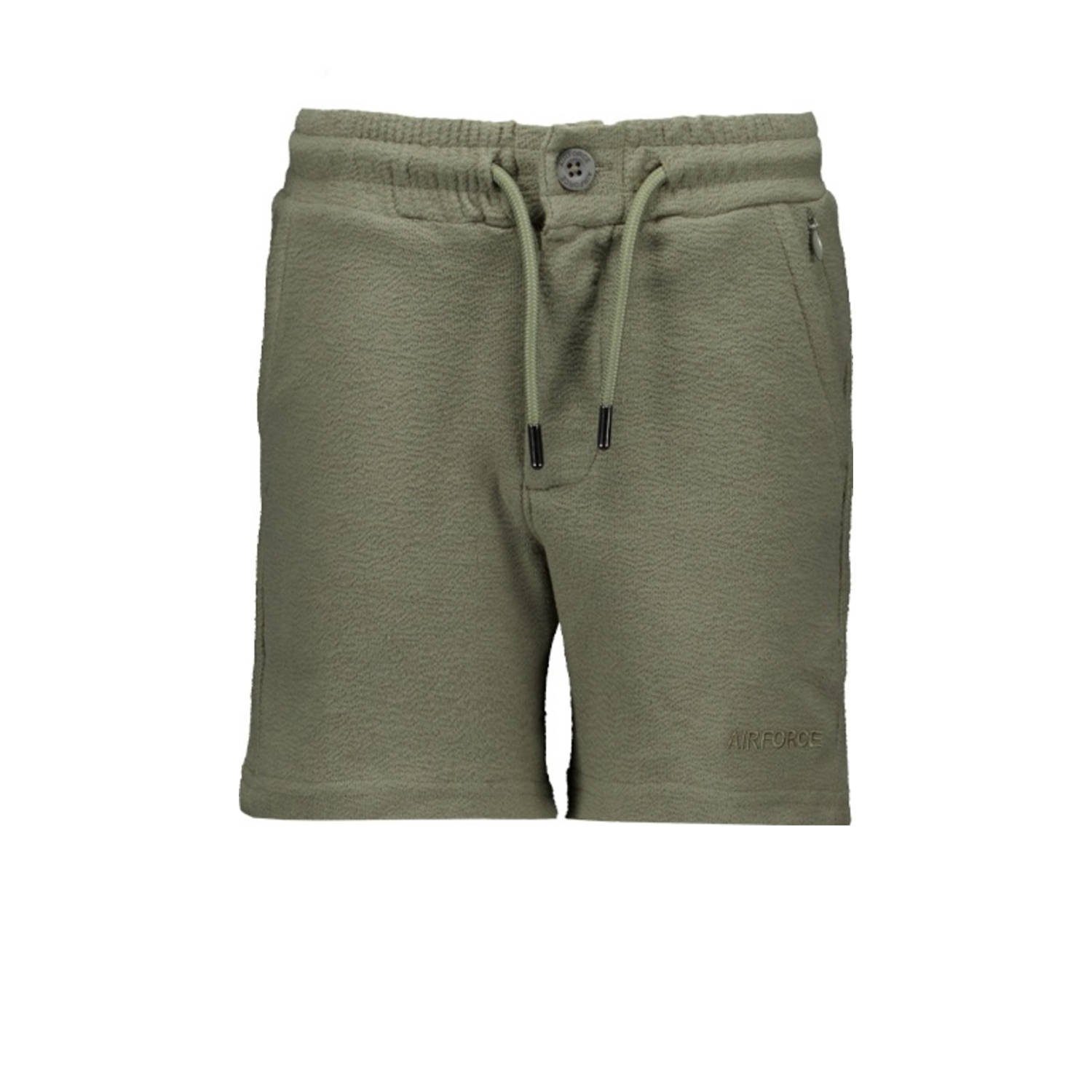 Airforce sweatshort groen