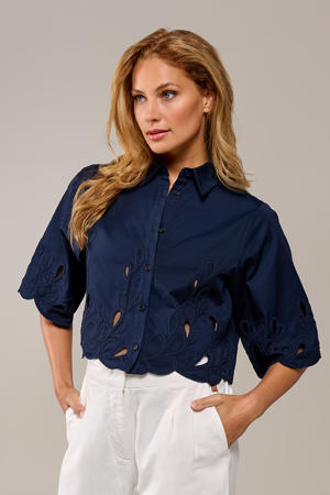 top donkerblauw