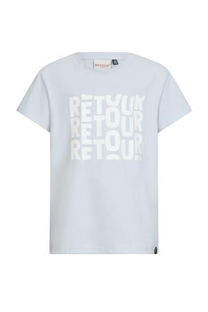 T-shirt lichtblauw