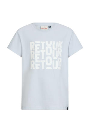 T-shirt lichtblauw