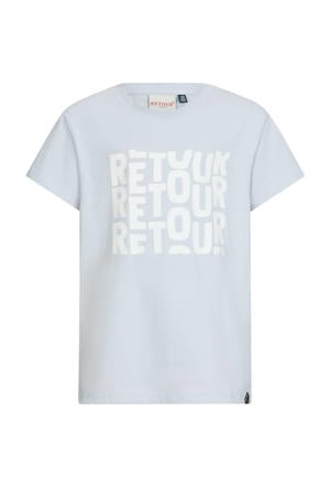 T-shirt lichtblauw