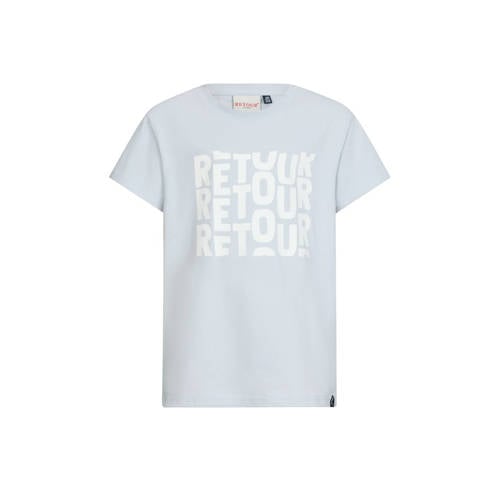 Retour Jeans T-shirt lichtblauw afbeelding