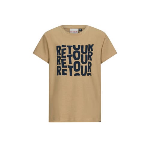 Retour Jeans T-shirt zand afbeelding