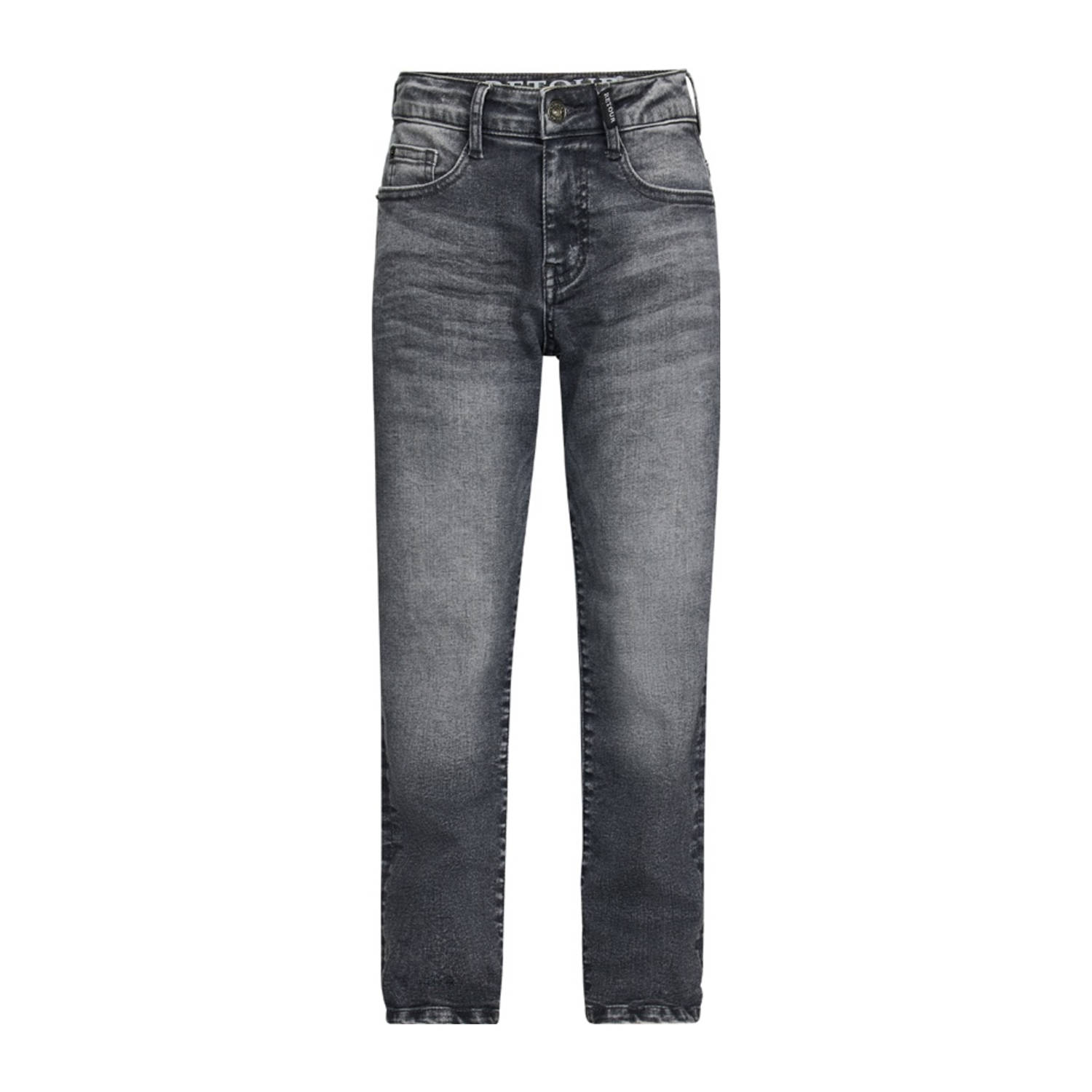 Retour Jeans relaxed loose fit jeans grey denim