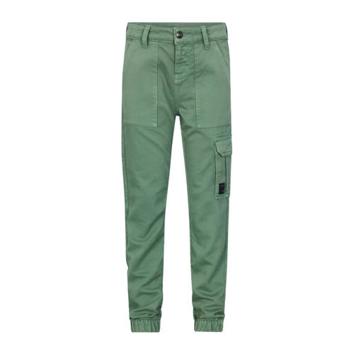 Retour Jeans straight casual broek groen afbeelding