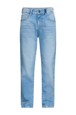 relaxed loose fit jeans light blue denim