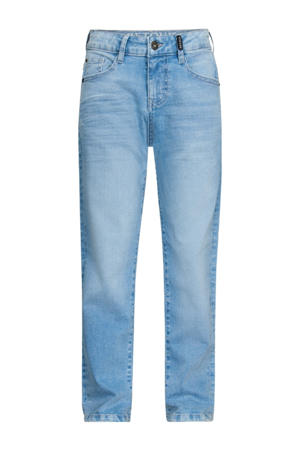 relaxed loose fit jeans light blue denim
