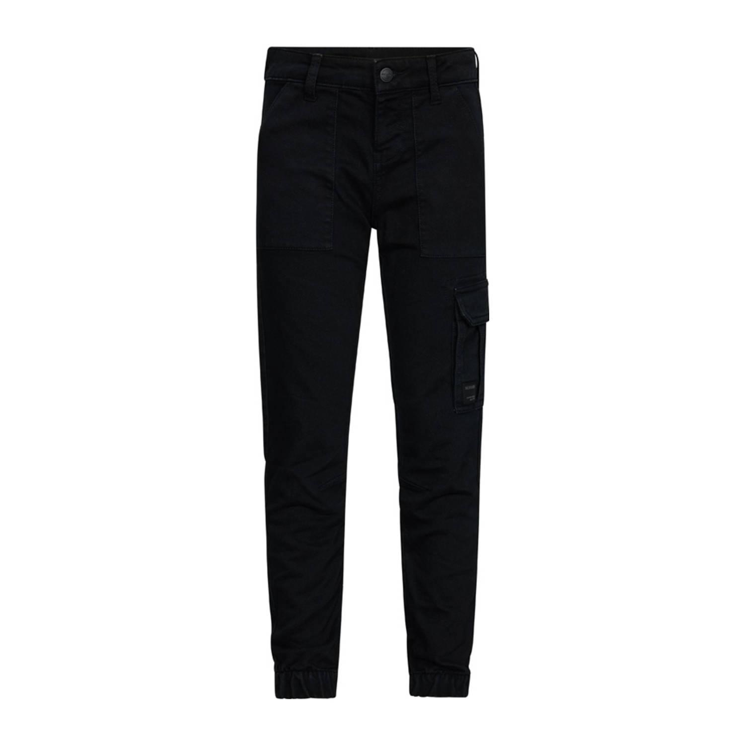 Retour Jeans straight casual broek zwart