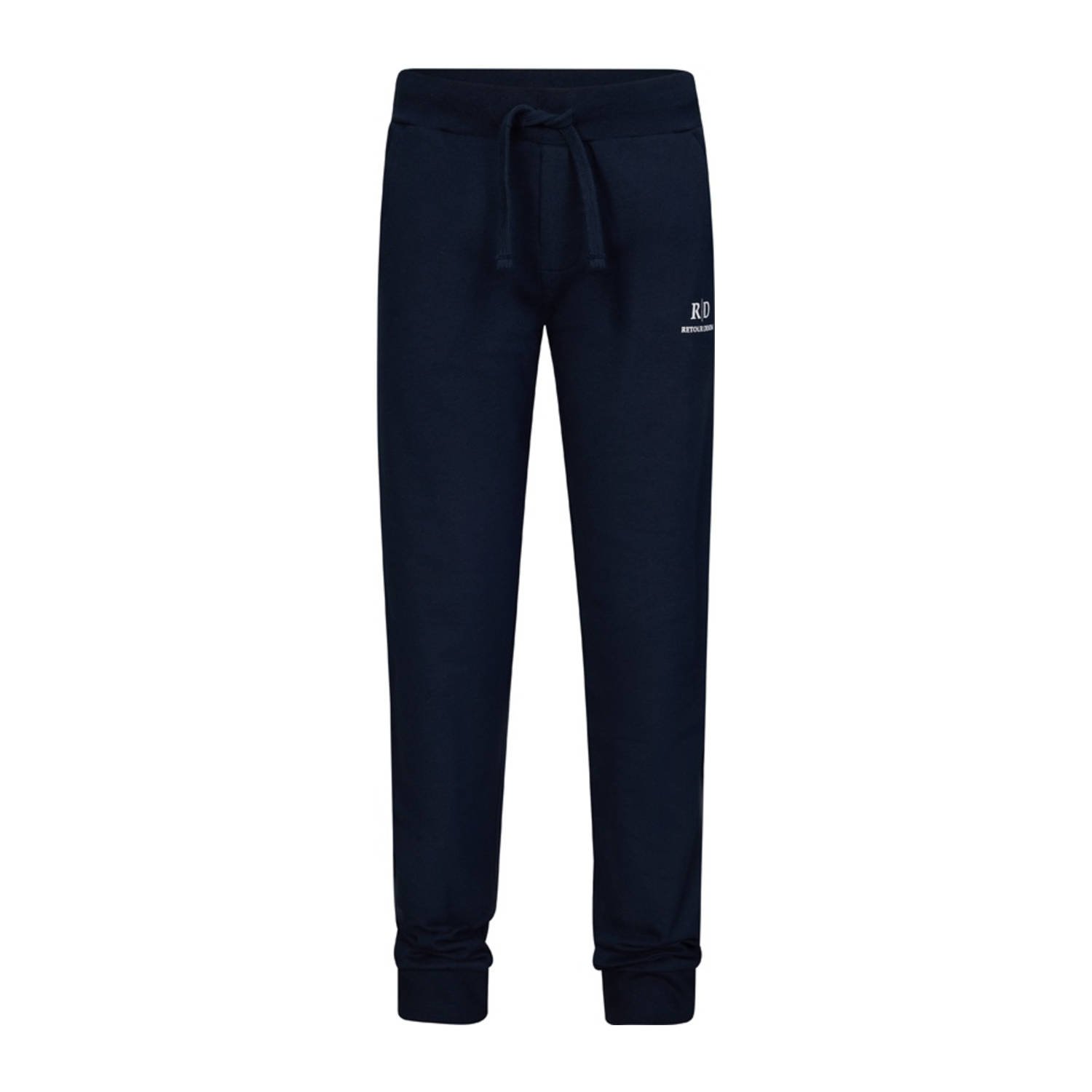 Retour Jeans relaxed joggingbroek donkerblauw