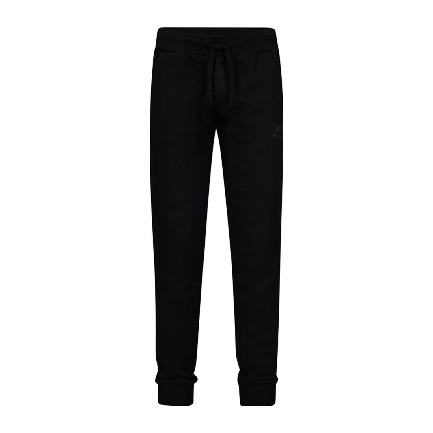 Retour Jeans relaxed joggingbroek zwart