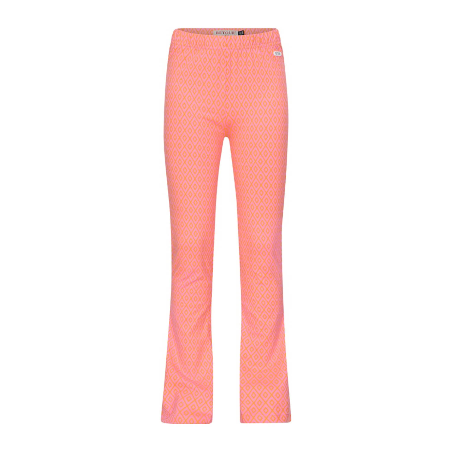 Retour Jeans flared legging oranje