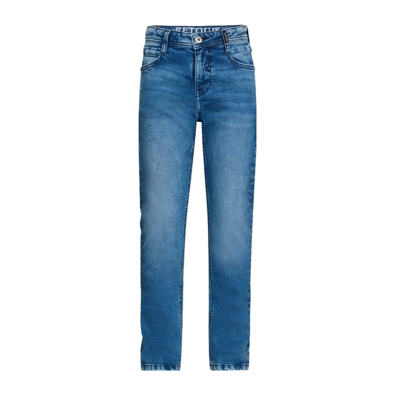 Retour Jeans straight leg jeans medium blue denim