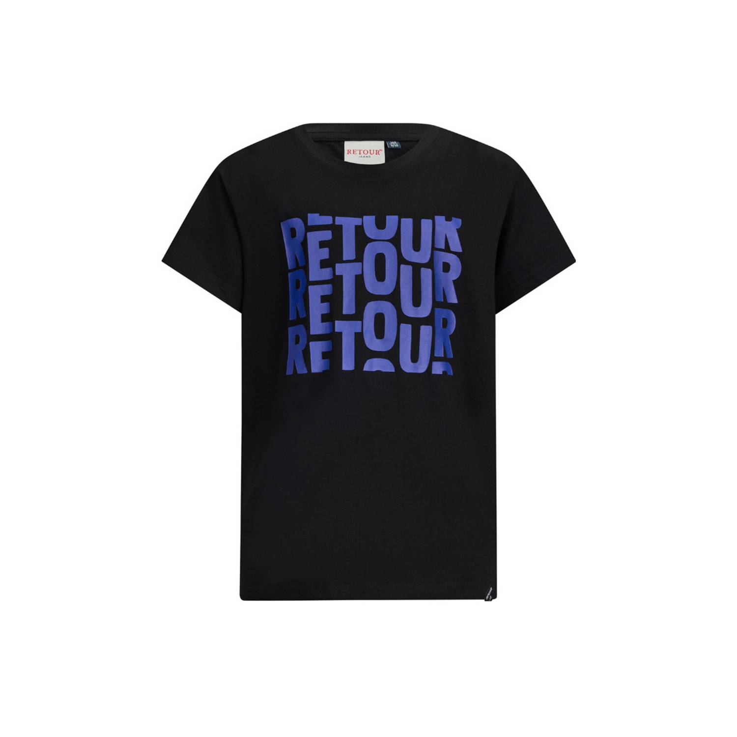 Retour Jeans T-shirt zwart