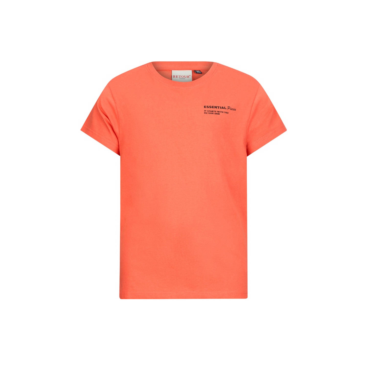 Retour Jeans T-shirt oranje