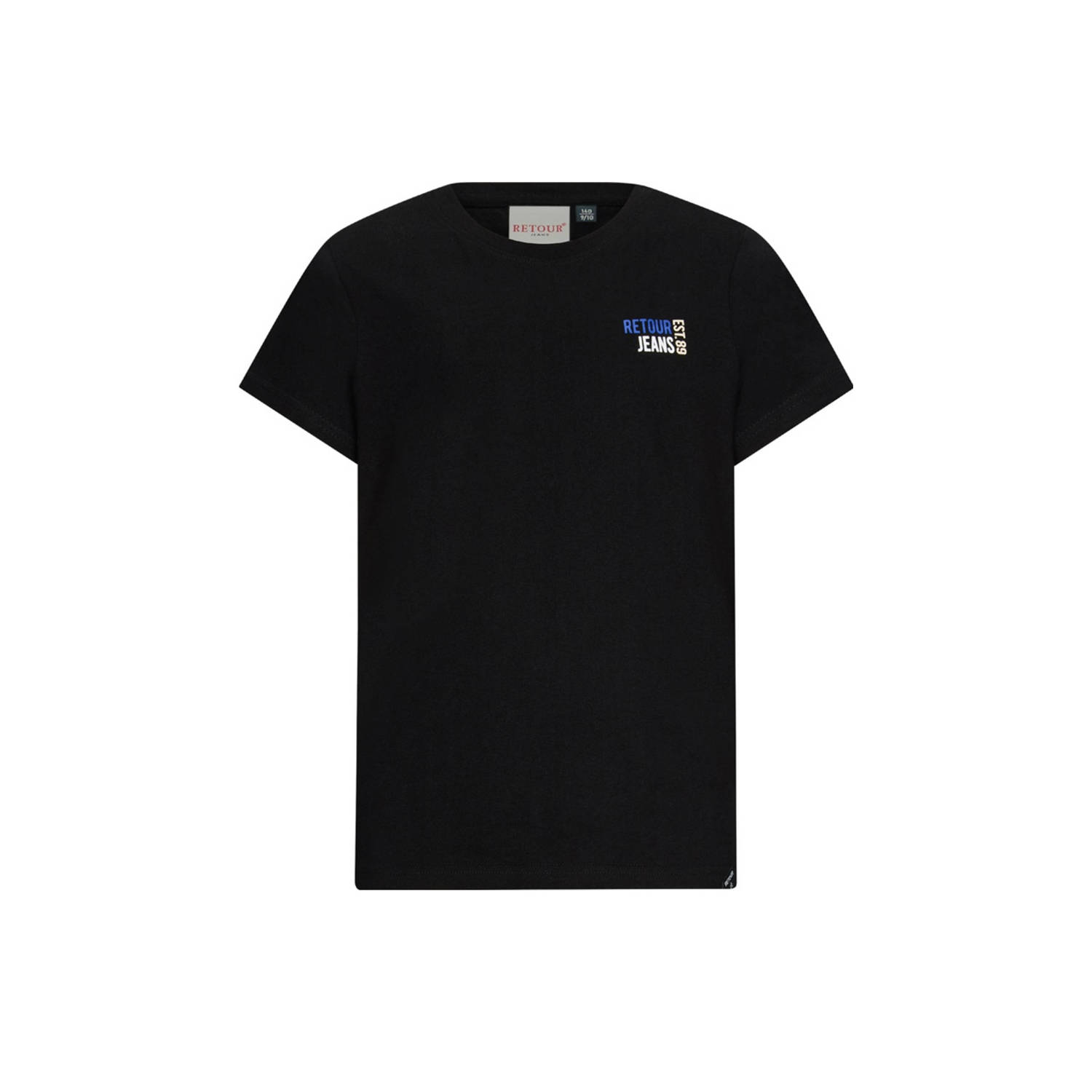 Retour Jeans T-shirt zwart
