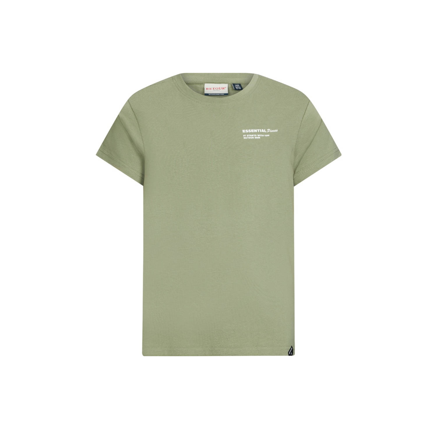 Retour Jeans T-shirt groen