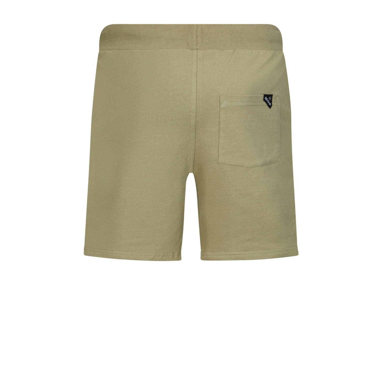 Retour Jeans regular sweatshort groen