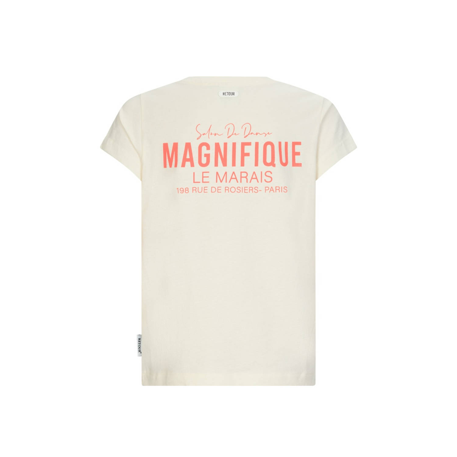 Retour Jeans T-shirt ecru