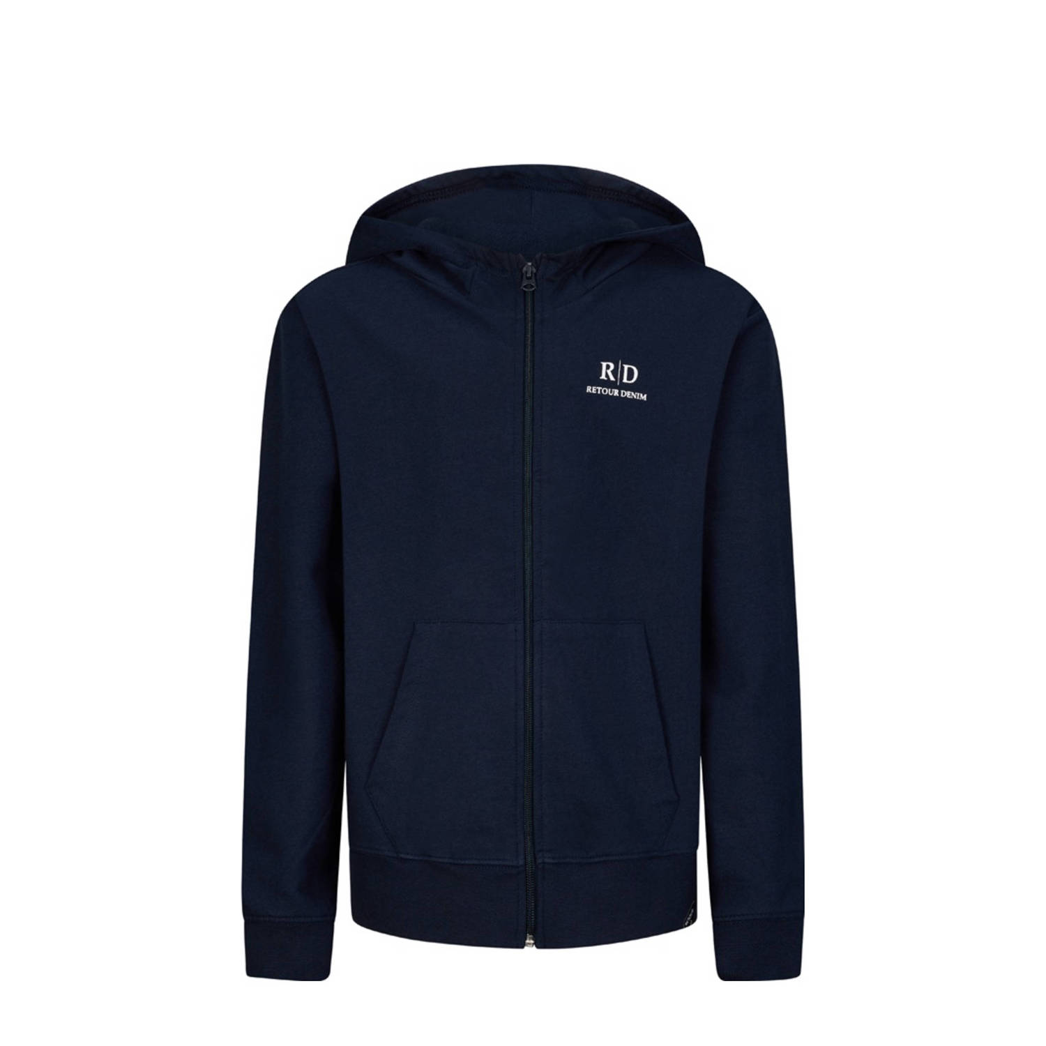 Retour Jeans sweatvest donkerblauw
