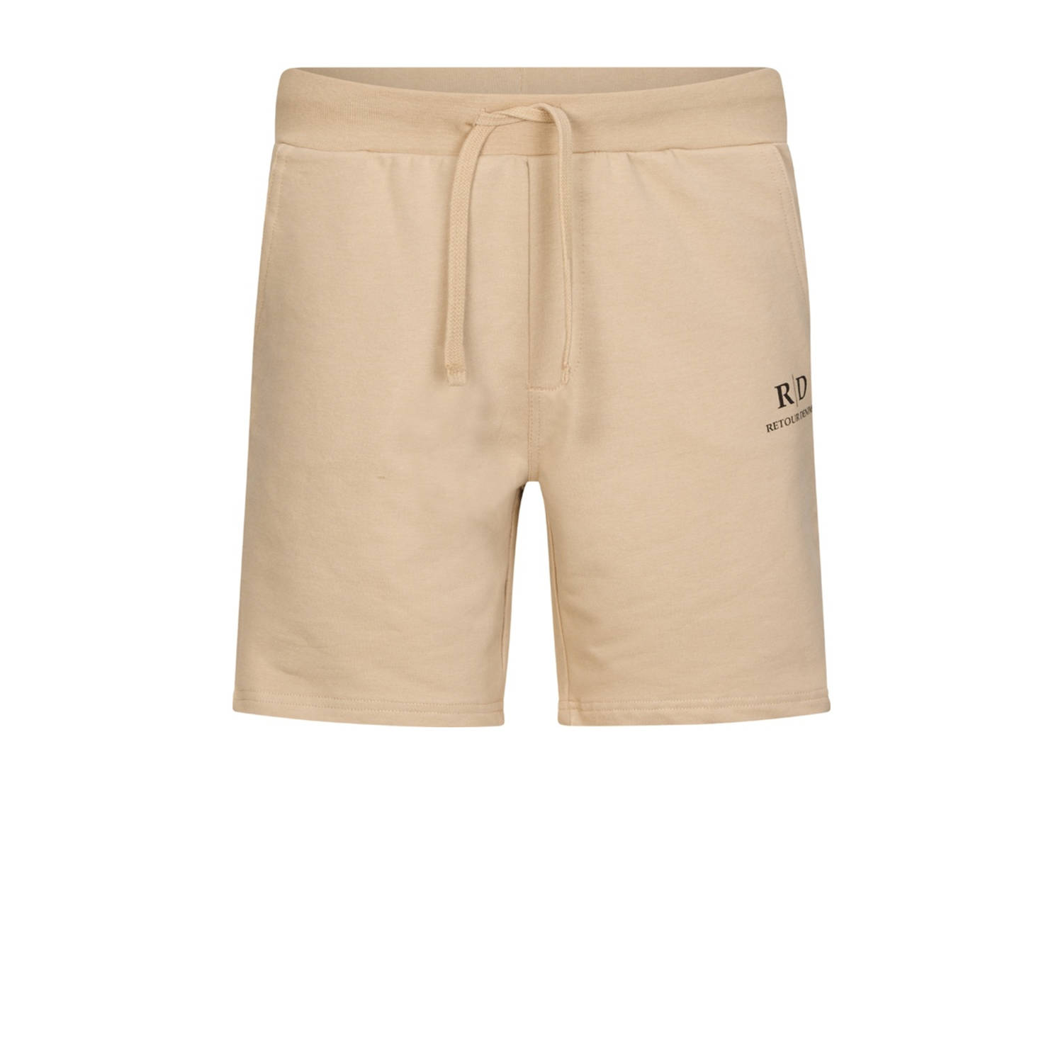 Retour Jeans regular sweatshort zand
