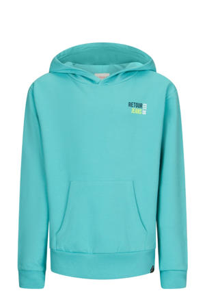 hoodie turquoise