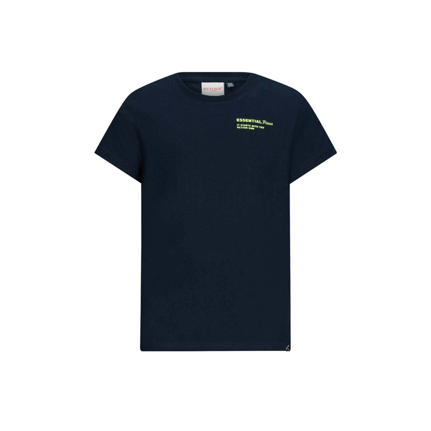 Retour Jeans T-shirt donkerblauw
