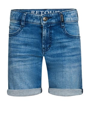 regular denim short medium blue denim