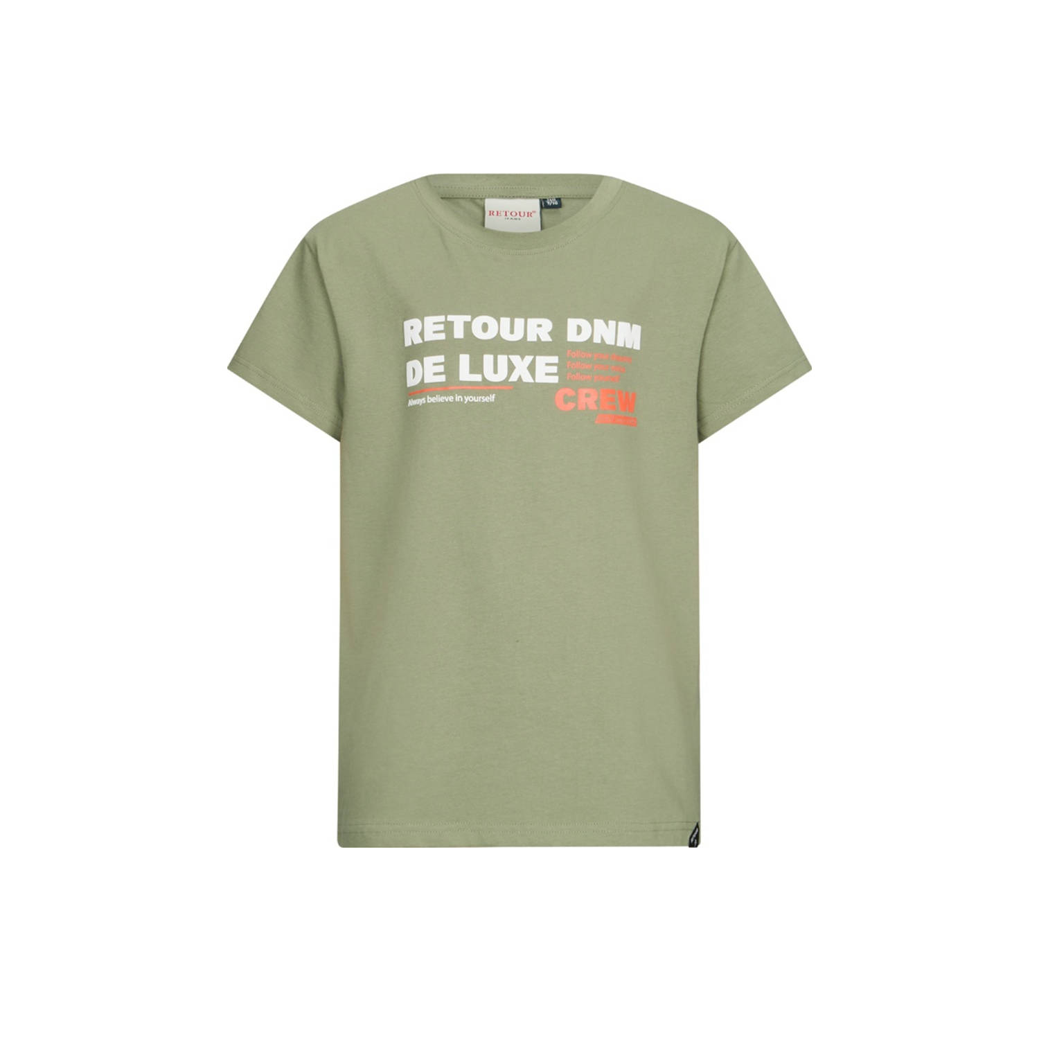 Retour Jeans T-shirt groen