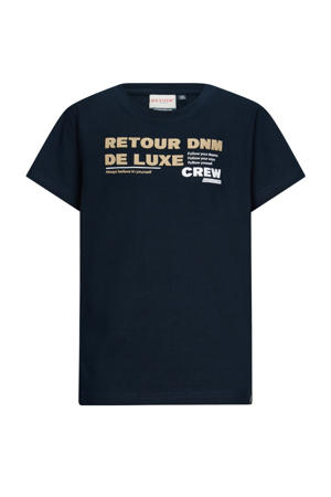 T-shirt donkerblauw