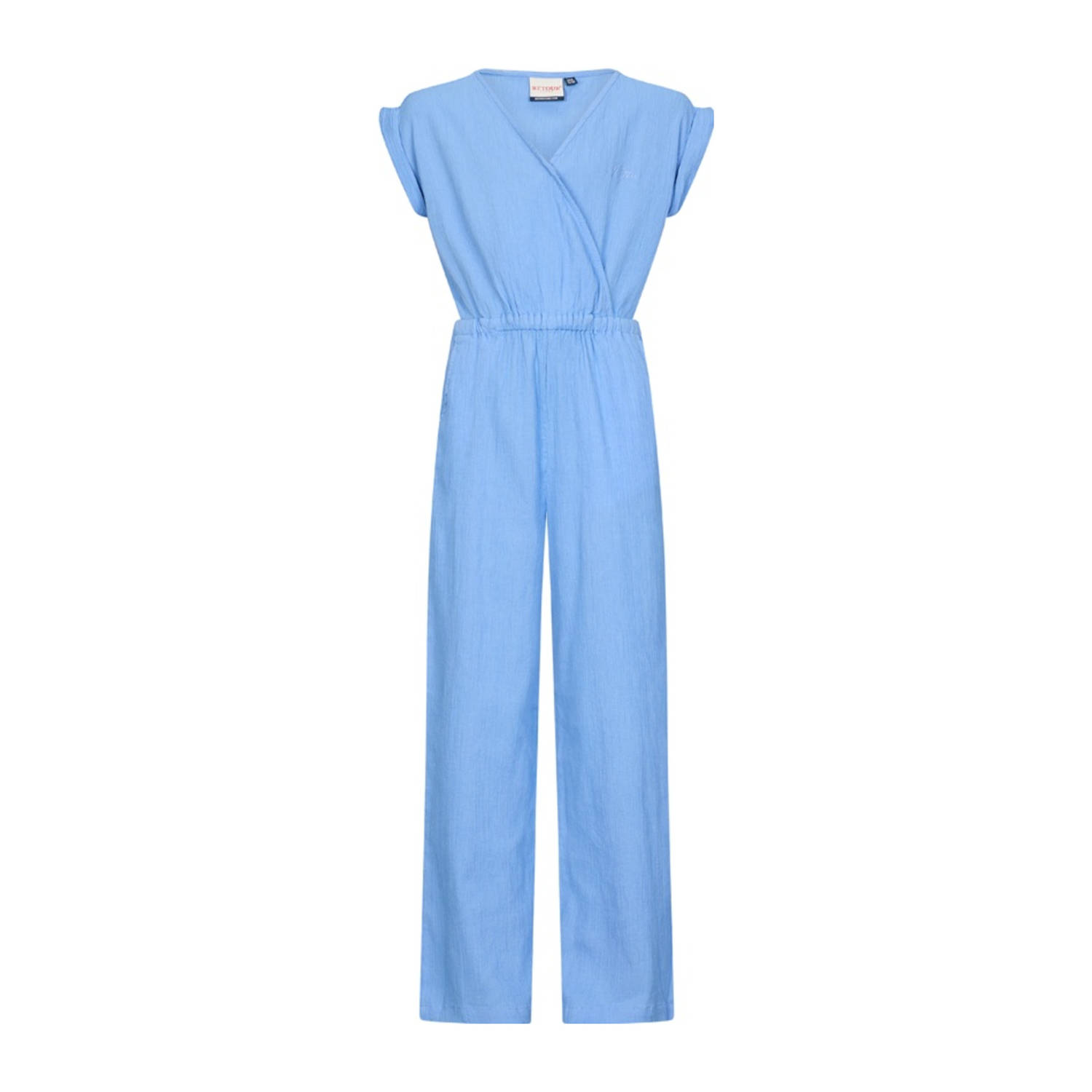 Retour Jeans loose jumpsuit blauw
