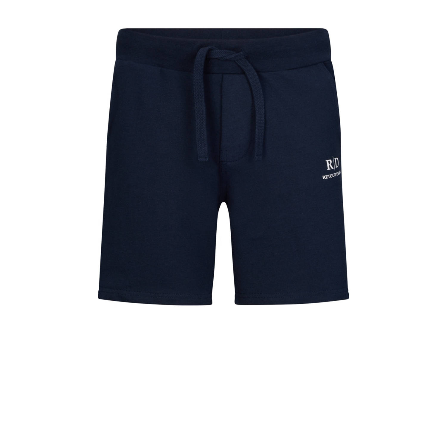 Retour Jeans regular sweatshort donkerblauw