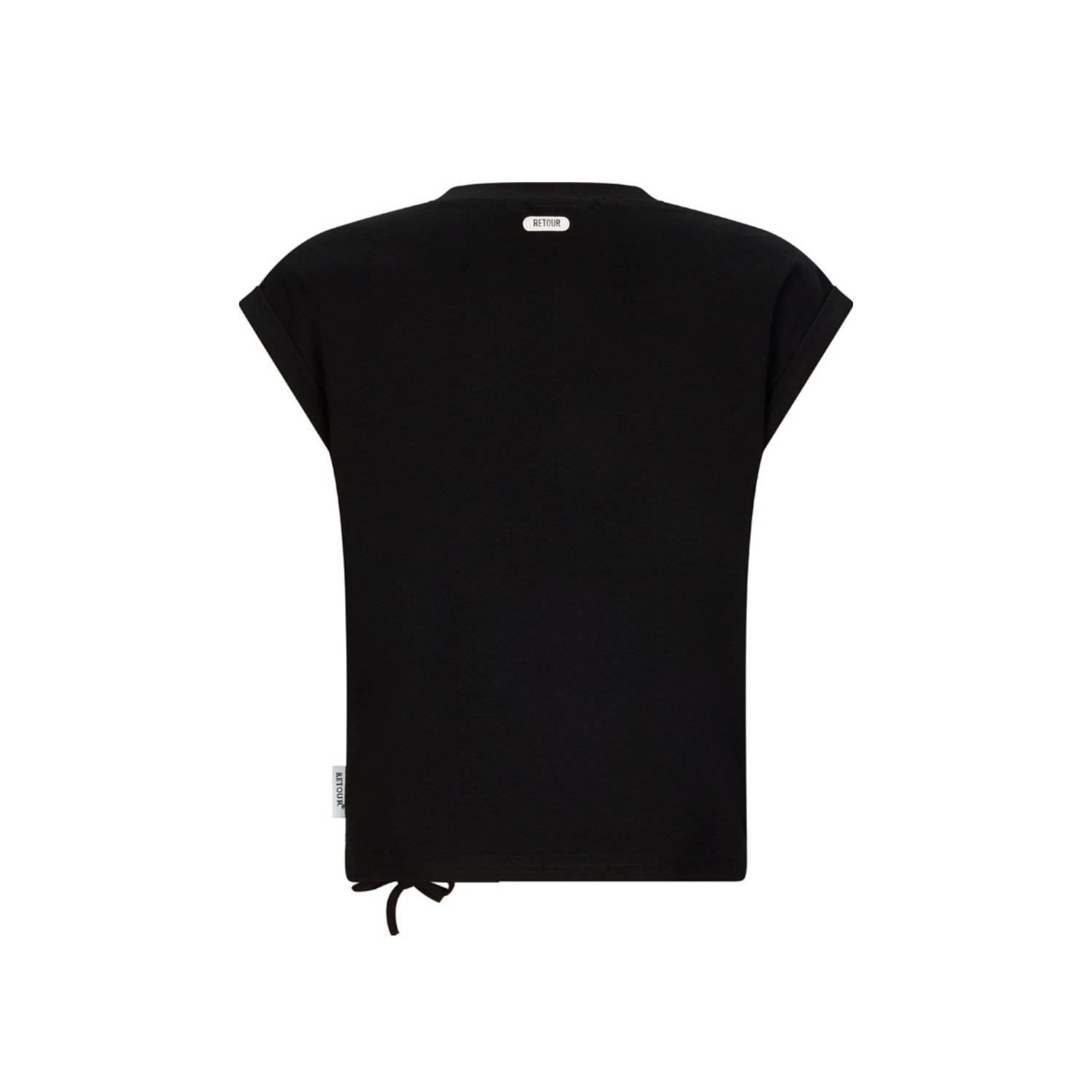 Retour Jeans T-shirt zwart