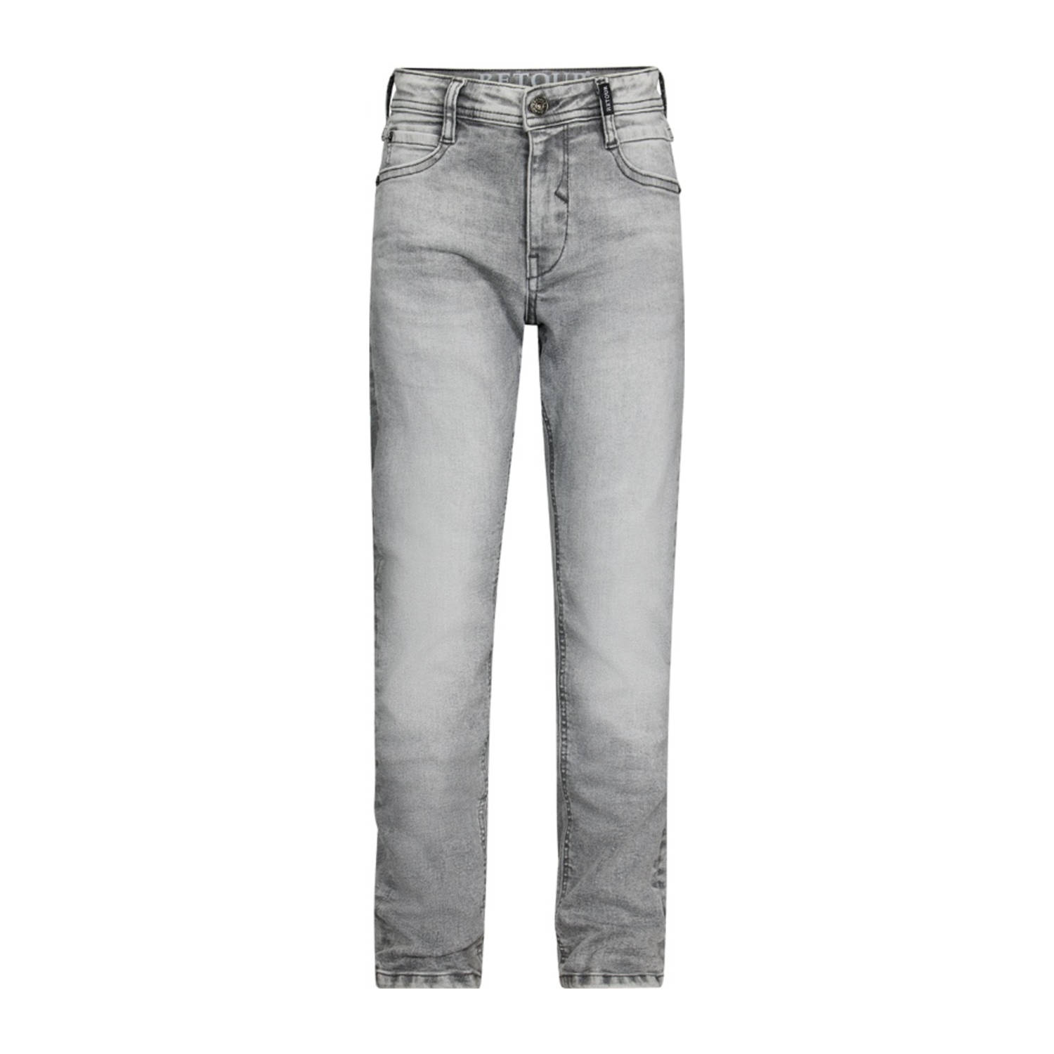 Retour Jeans straight leg jeans grey denim