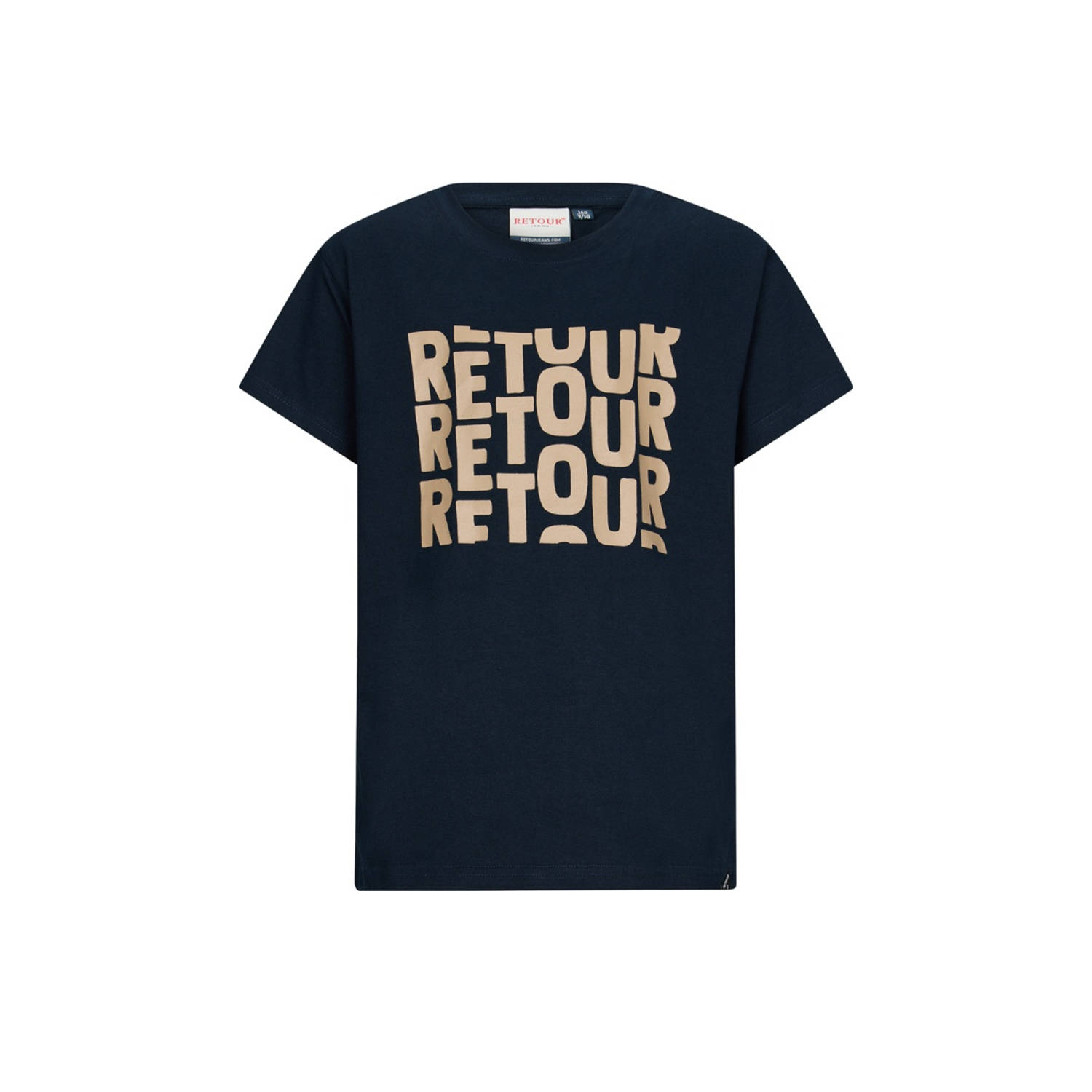Retour Jeans T-shirt donkerblauw