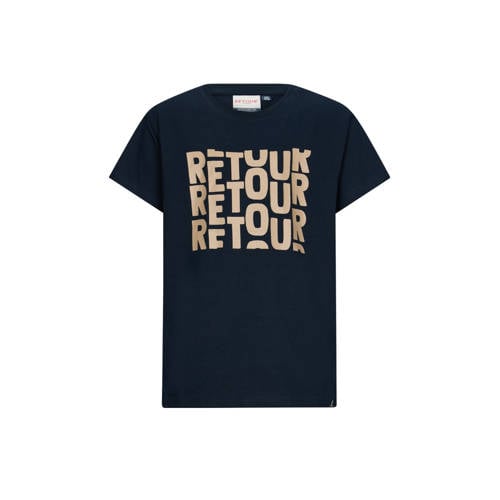 Retour Jeans T-shirt donkerblauw afbeelding