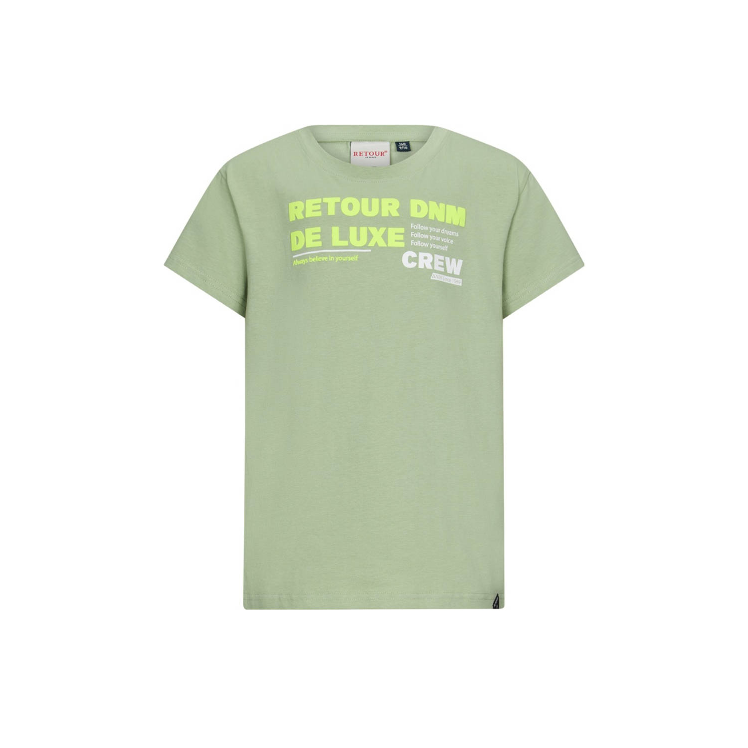 Retour Jeans T-shirt groen