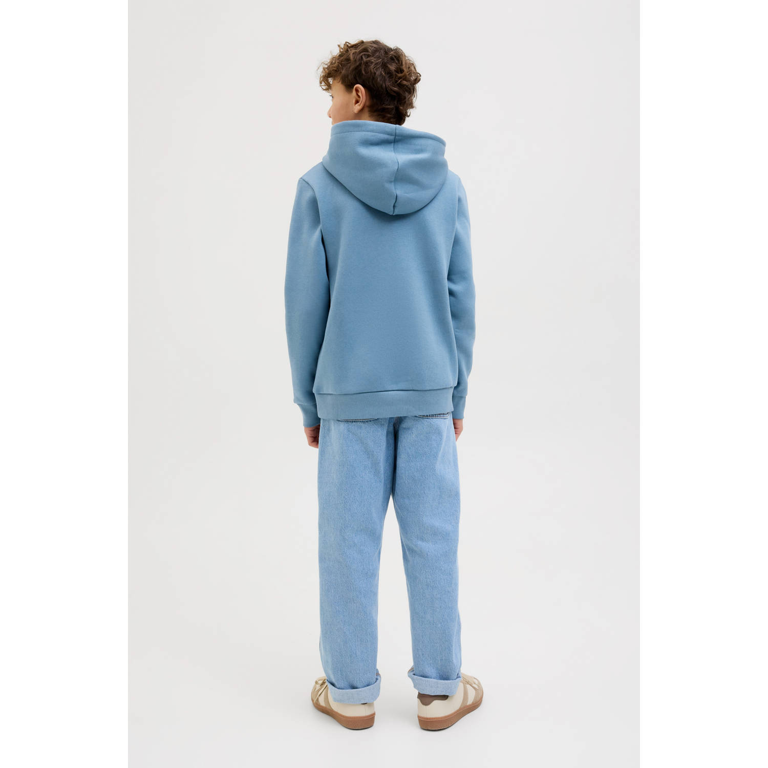 JACK & JONES JUNIOR hoodie blauw