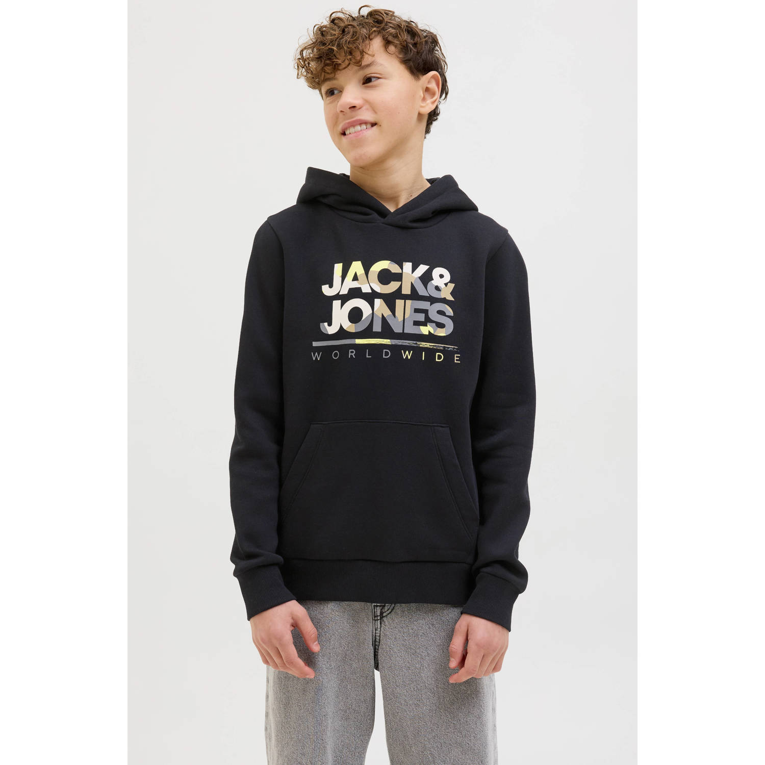 Jack & Jones Junior Hoodie JJLUKE SWEAT HOOD JNR