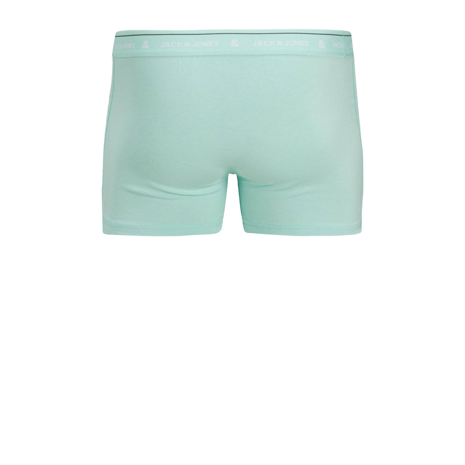 JACK & JONES JUNIOR boxershort JACRON set van 5 blauw multicolor