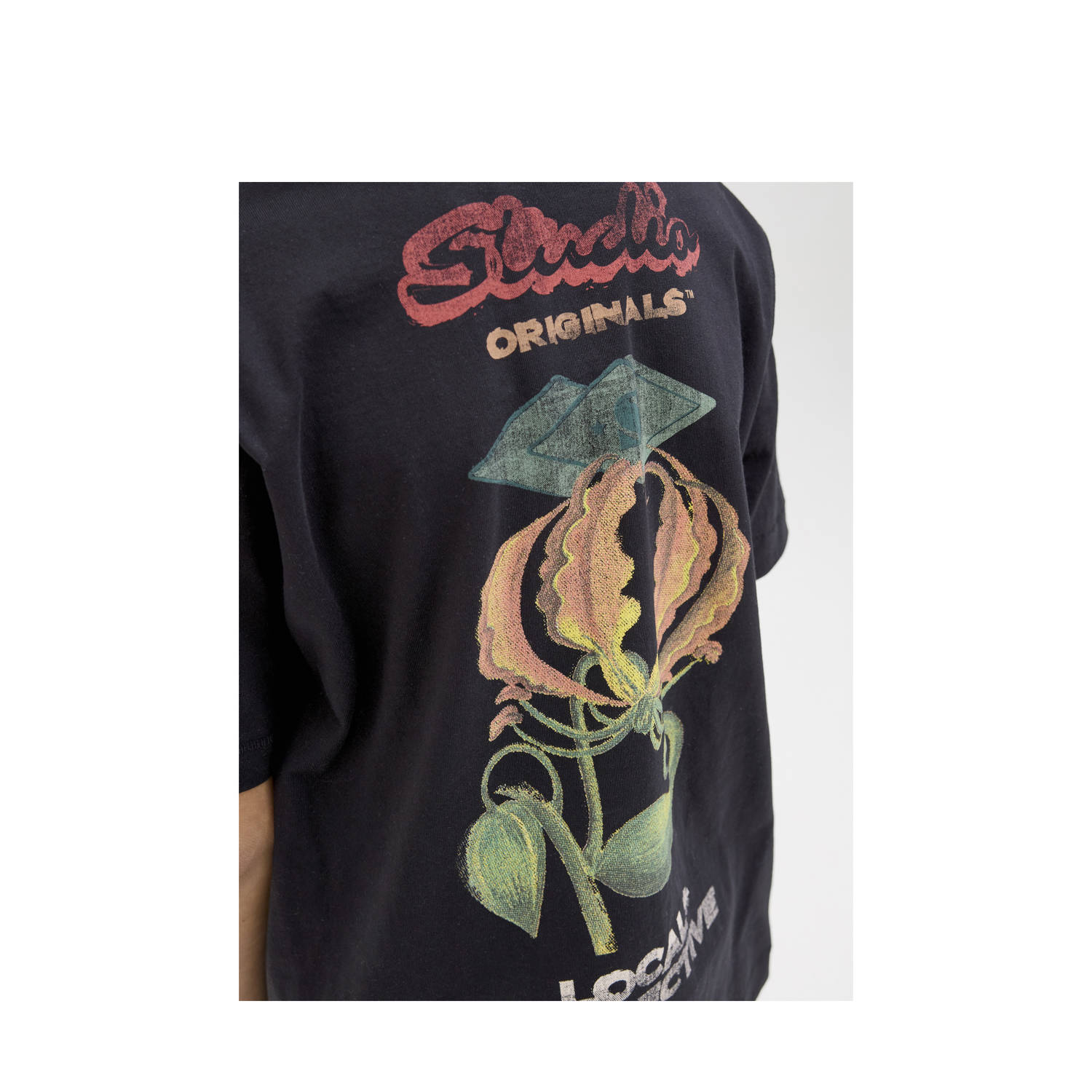 JACK & JONES JUNIOR T-shirt zwart
