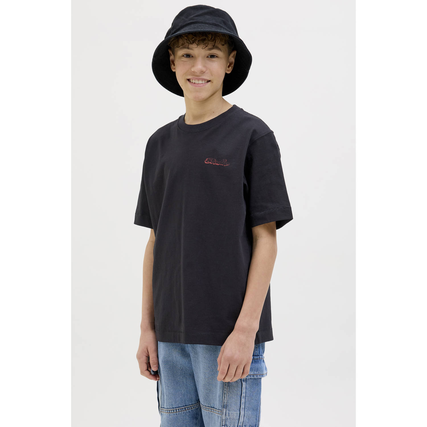 JACK & JONES JUNIOR T-shirt zwart
