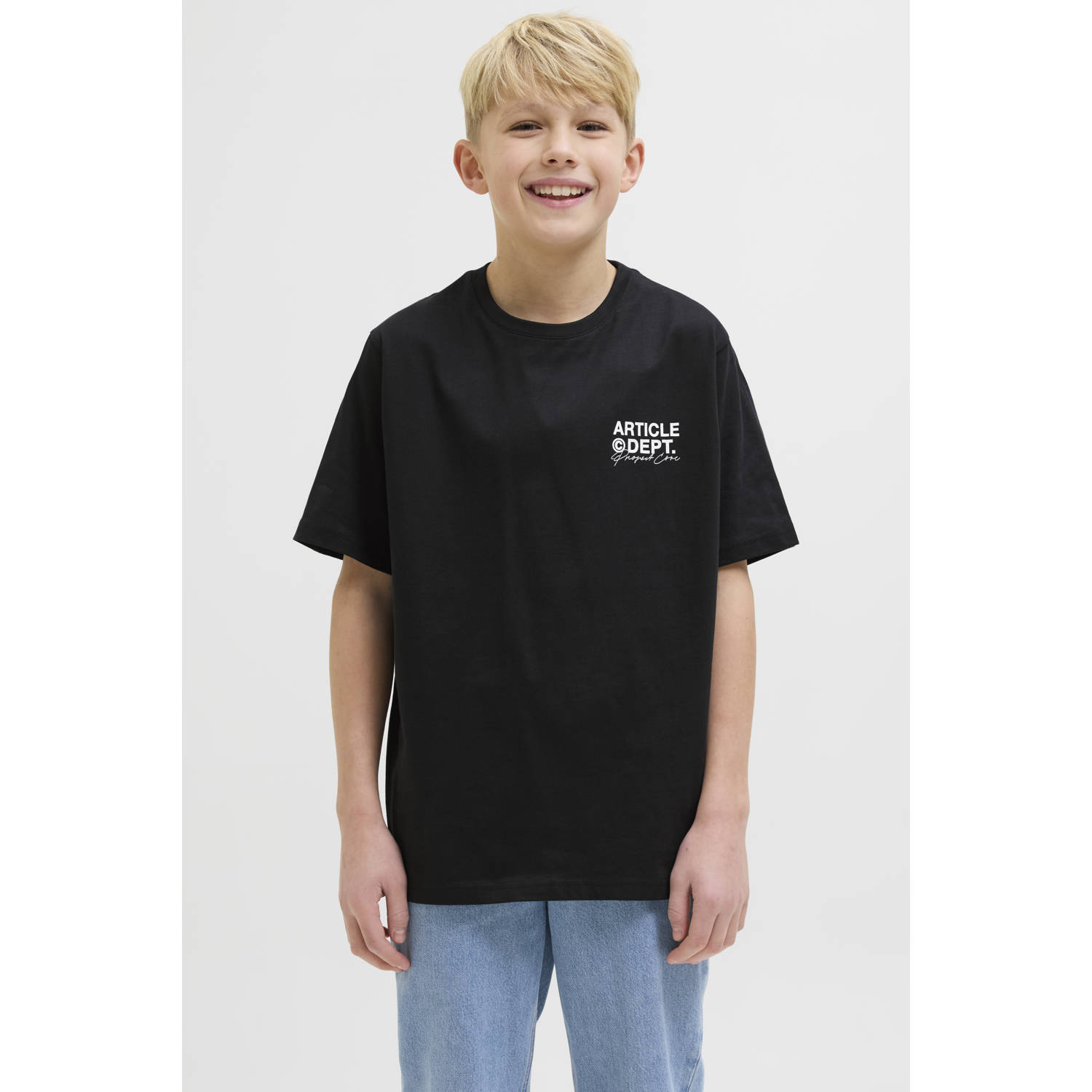 JACK & JONES JUNIOR T-shirt zwart