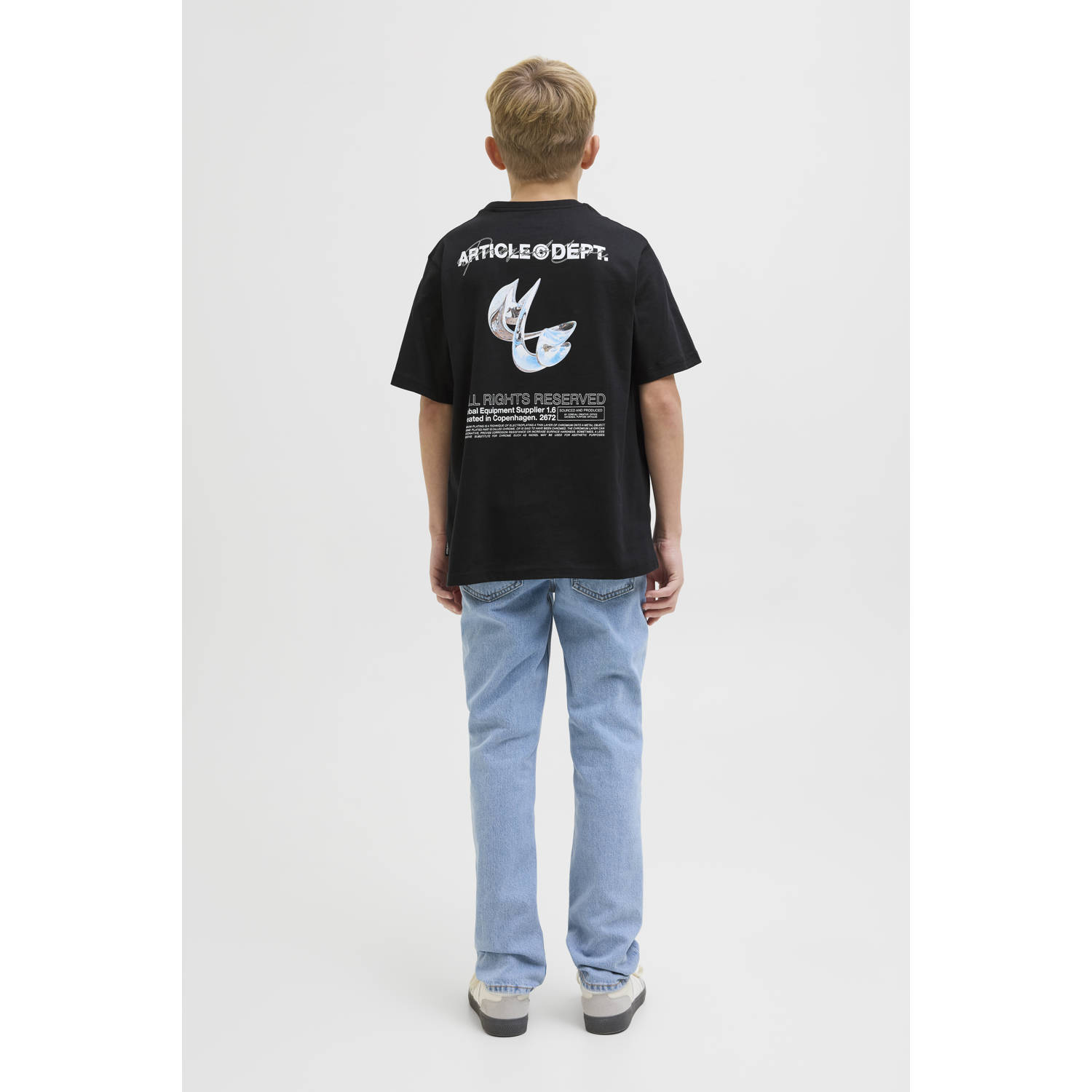 JACK & JONES JUNIOR T-shirt zwart